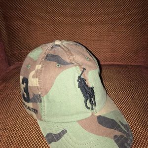 Polo camo hat